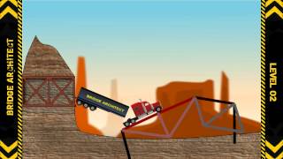Bridge Architect - Level 02 - Playthrough - HD