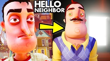 Hello Neighbor "SECRET ENDING, PLAY AS THE NEIGHBOR?" (Hello Neighbour Game, Alpha 4 Ending)