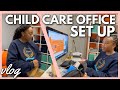 Designing our child care business management office space  vlog