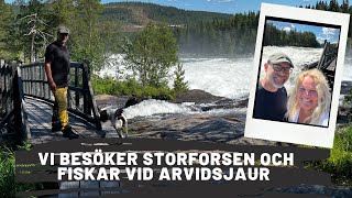 Bad I Storforsen Fiske I Arvidsjaur