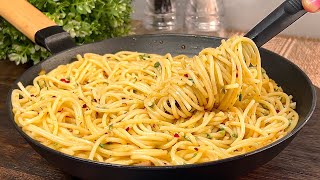 ❗️I learned this old spaghetti recipe from a French chef! Incredibly delicious!