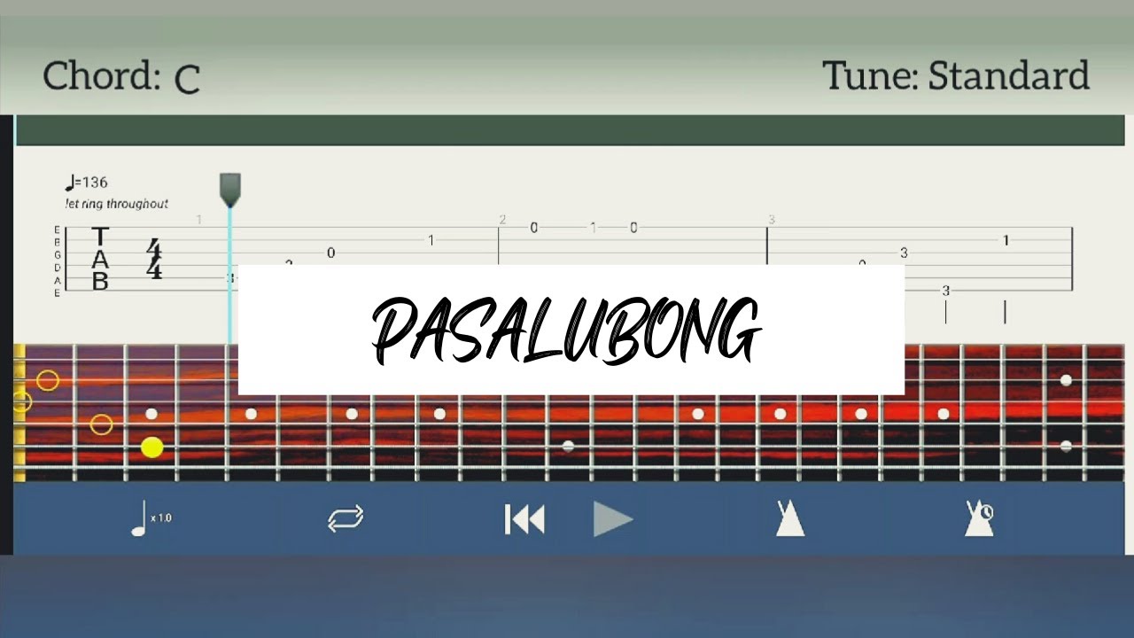 PASALUBONG Ben&Ben ft. Moira Easy Fingerstyle Guitar Tutorial Tab