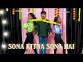 Sona kitna sona hai  gharwali vs baharwali  hero no 1  govinda  dance cover