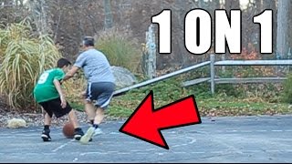 I Broke My Dad'S Ankles! 1 On 1 Basketball Vs My Dad!