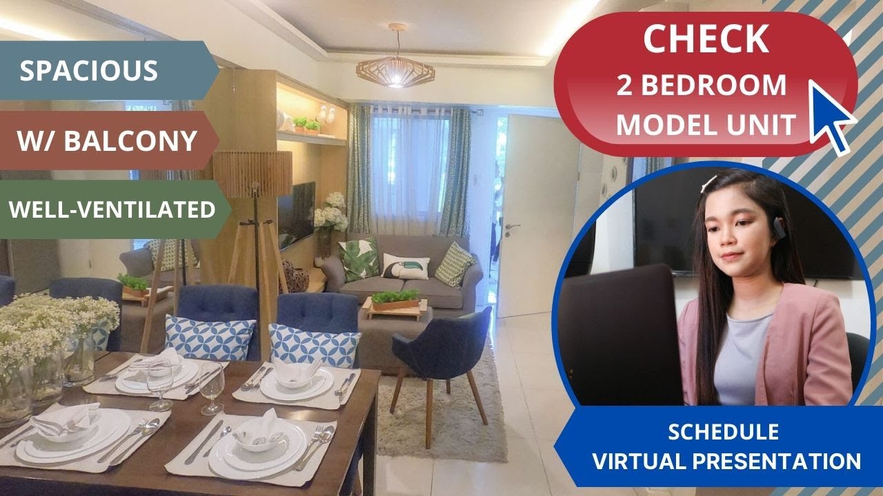 DMCI Homes 2 bedroom Model Unit Walkthrough - YouTube