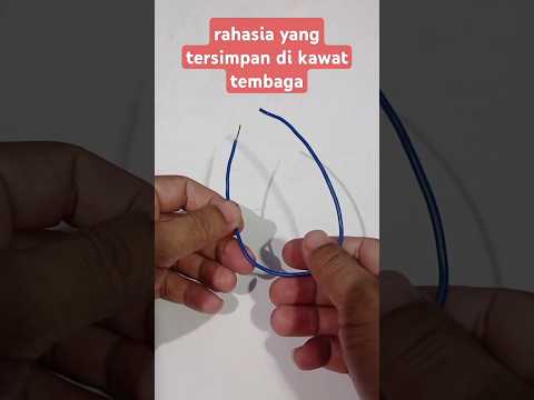 fungsi rahasia kabel listrik tembaga #idekreatif #tips #tutorial