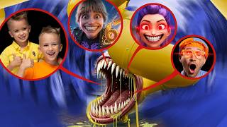 SLIDE EATER EAT VLAD AND NIKI, 67 MEME, BLIPPI.EXE, SPRUNKI, RUMI, SPONGEBOB.EXE