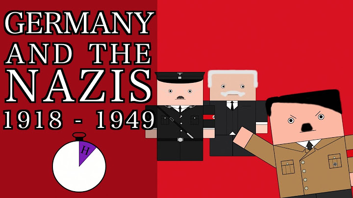 Ten Minute History - The Weimar Republic and Nazi Germany (Short Documentary)