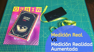 Medición Real vs Apps de Realidad Aumentada Android - Apple