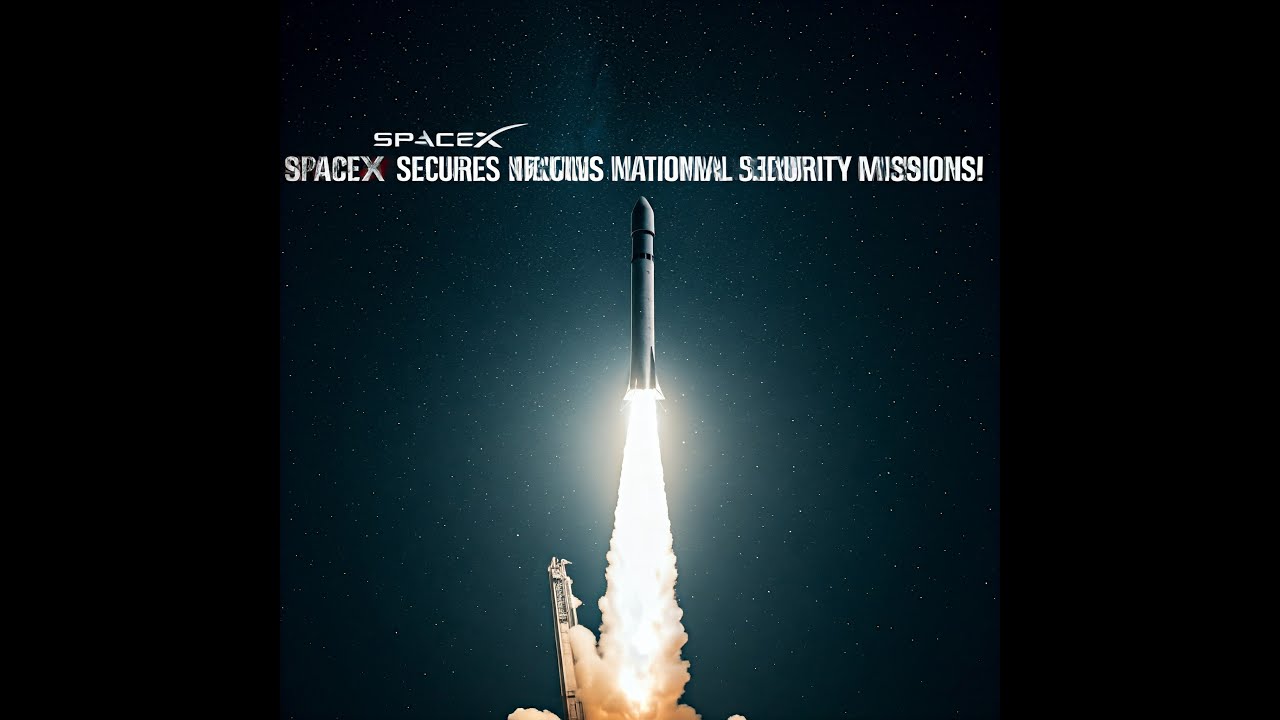 SpaceX Secures $733.6M for National Security Missions! - YouTube