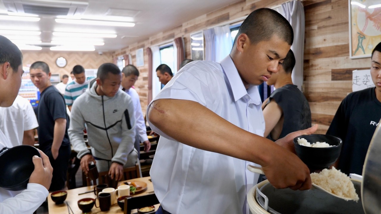 【甲子園メシ】モリモリ食べる食べ盛り高校球児に人生をかける智弁和歌山野球部の寮母の一日に密着！