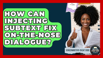 How Can Injecting Subtext Fix On-the-nose Dialogue? - Screenwriter