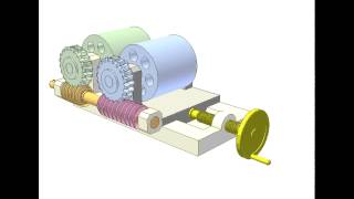 Worm Drive 3: Rolling worm wheel