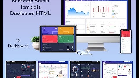 Responsive Admin Dashboard Template – Adminto