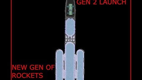 Space simulation toolkit "New Gen Of rockets" 4 Stage rocket Gen 2