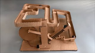 How to Make Marble Lift Mechanisms - Cardboard Toy
