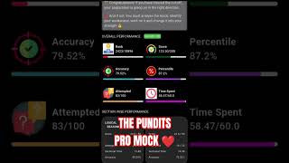 the PUNDITS mock CGL 2026♥️💻⌛ #ssccglmocktest #ssccgl2026 #sscchsl #sscmts #sscpreparation #sscgd
