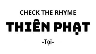 Tọi - THIÊN PHẠT | Check The Rhyme