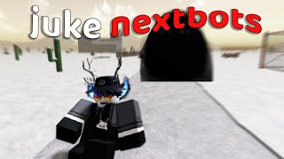 how to juke nextbots in evade roblox