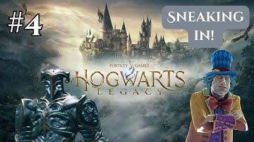 Sneaking Into the Restricted Section… & I Didn’t Die ONCE 😎🪄 | Hogwarts Legacy Part 4
