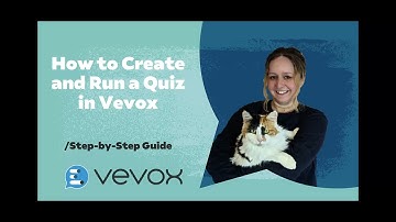 How to create & run a Vevox quiz