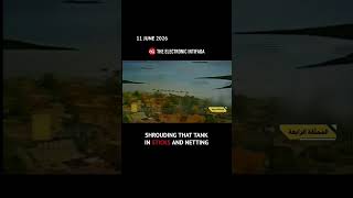 Israel's sticks fail to protect tanks against Hizballah drones, drone footage appears to show