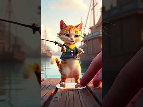 توباس فينش قط يحمي الشبكات ويقلب الموقف قطط فيديو قصير مغامرة