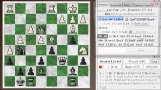 Blitz chess postmortem #139: Sicilian defense - Classical variation