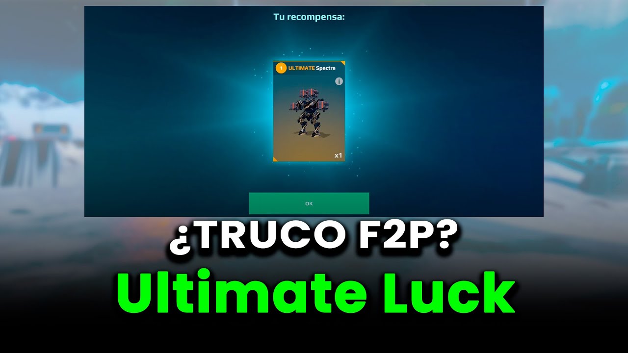 [WR] PUSE A PRUEBA UN TRUCO para GANAR el SPECTRE ULTIMATE War Robots ...