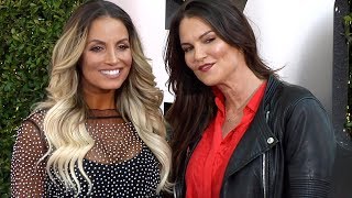 Lita and Trish Stratus WWE 20th Anniversary Celebration Event Blue Carpet