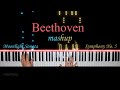 Beethoven Mashup Moonlight Sonata X Symphony No 5 Original Piano Mashup 