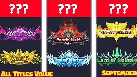 All Mvp Titles Value List Skyblock 2025 || All Skyblock MVP Title Value || Skyblock Blockman Go