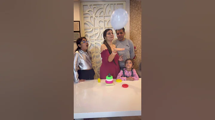 Ballon & Ring Game Challenge #shorts