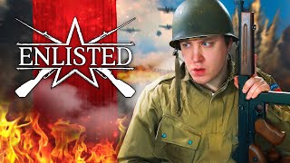 Enlisted: Reinforced  уничтожитель ARMA и SQUAD!