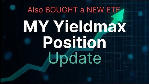 My Position UPDATES for Yieldmax and I BOUGHT a NEW ETF as well.