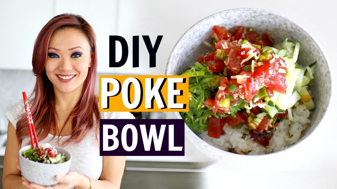 BEST DIY AHI POKE BOWL | Chef Kathy Fang - YouTube