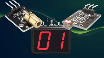 Contador Por Barrera Laser con Arduino y Fotoresistor LDR.