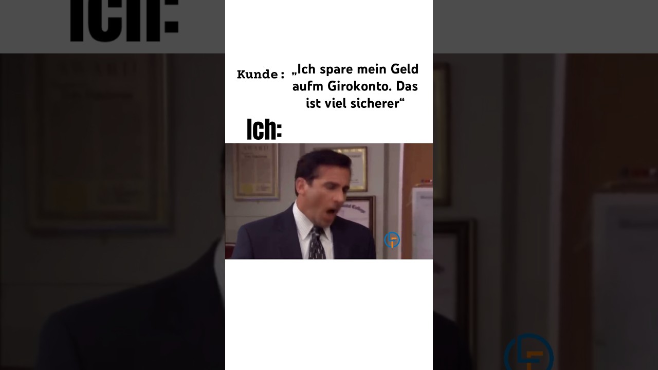 Auch das Sparbuch bringt nix❌ 