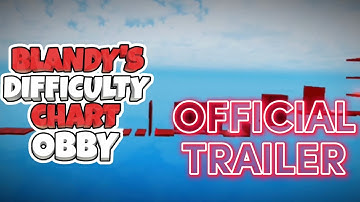 BEST DIFFICULTY CHART OBBY | OFFICIAL TRAILER