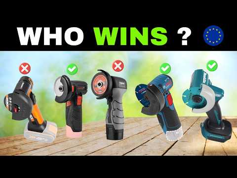 ✅ Top 7 Best Mini Cordless Angle Grinders in Europe [2026]