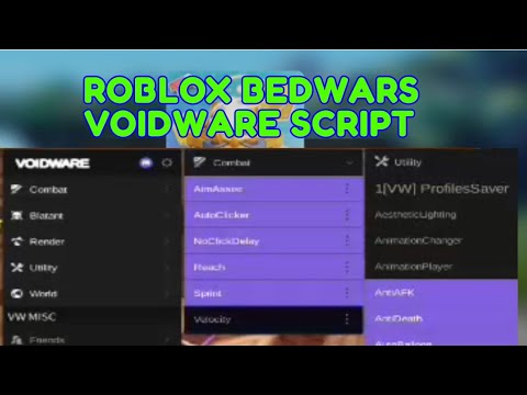 Scriptsblox Voidware ROBLOX BEDWARS VOIDWARE OP SCRIPT HACK KEYLESS KILLAURA AND MORE - YouTube