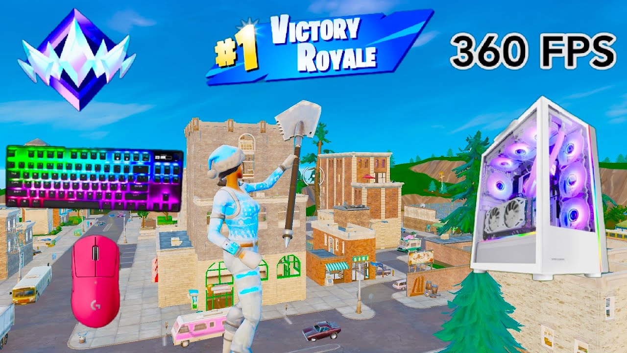 Fortnite Unreal Ranked Reload On PC | Keyboard & Mouse Gameplay | 360 FPS | 4K