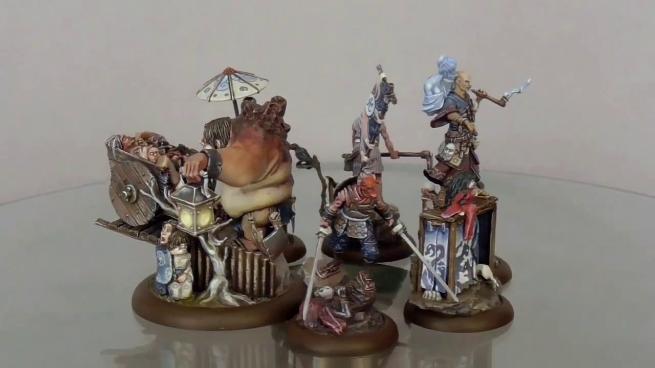 Bushido Cult of Yurei painted showcase.