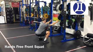 Hands Free Front Squat