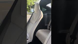 2024 Tesla Model X Plaid Beige Interior Walk Around
