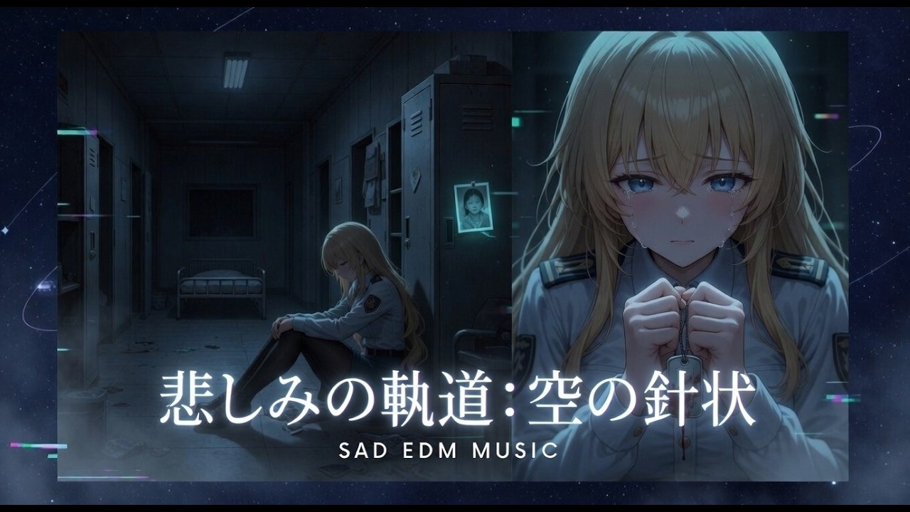 J-pop【泣ける宇宙EDM】Orbit of Grief_ The Empty Bunk | Sad J-Pop / Emotional EDM 한글자막 있음