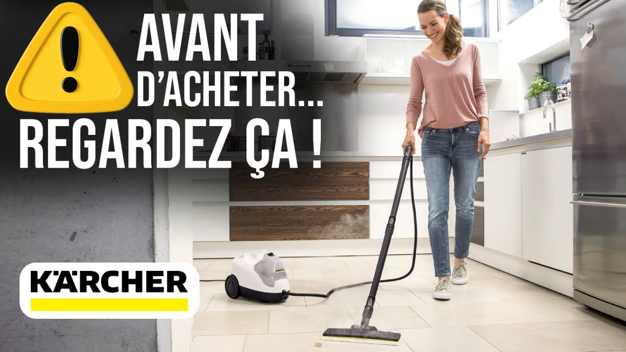 Nettoyeur vapeur Karcher SC1 Easyfix blanc