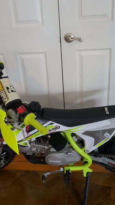 XPRO X15 110cc dirt bike,1st look.. - YouTube