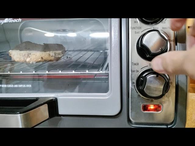 Hamilton Beach® Easy Reach® Toaster Oven with Roll-Top Door & Reviews