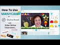 How To Use ManyCam on Outschool⎮Magic Ears | Blingabc | VIKKid | GogoKid⎮Qkids⎮ Online Classrooms